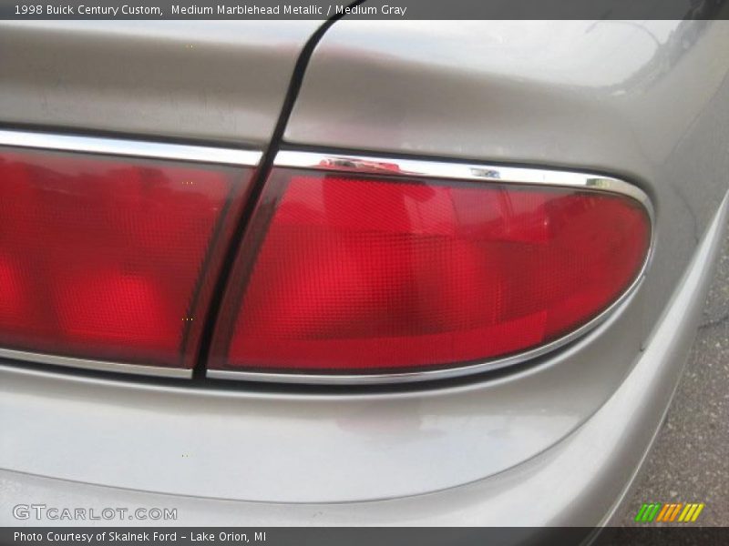 Medium Marblehead Metallic / Medium Gray 1998 Buick Century Custom