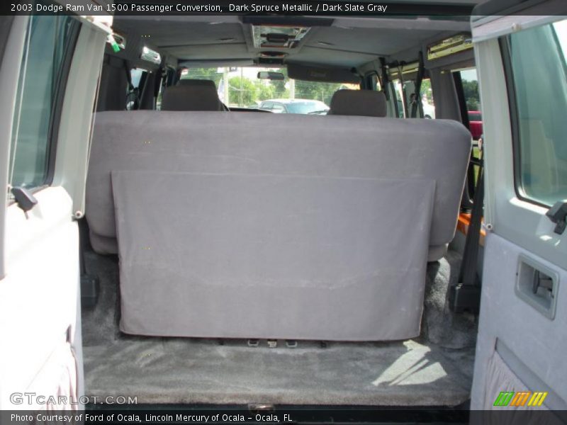 Dark Spruce Metallic / Dark Slate Gray 2003 Dodge Ram Van 1500 Passenger Conversion