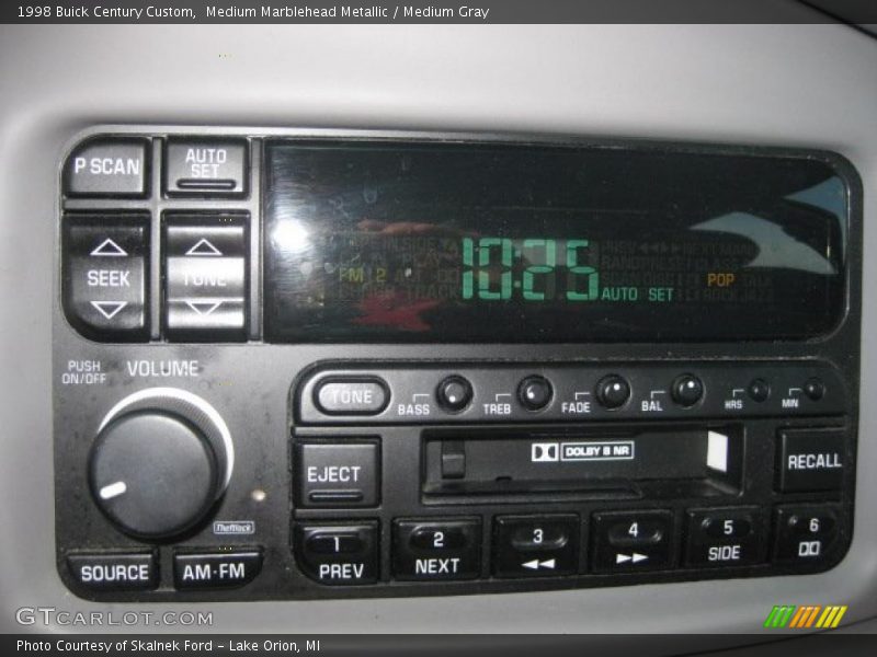 Medium Marblehead Metallic / Medium Gray 1998 Buick Century Custom