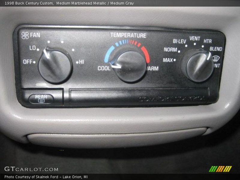 Medium Marblehead Metallic / Medium Gray 1998 Buick Century Custom