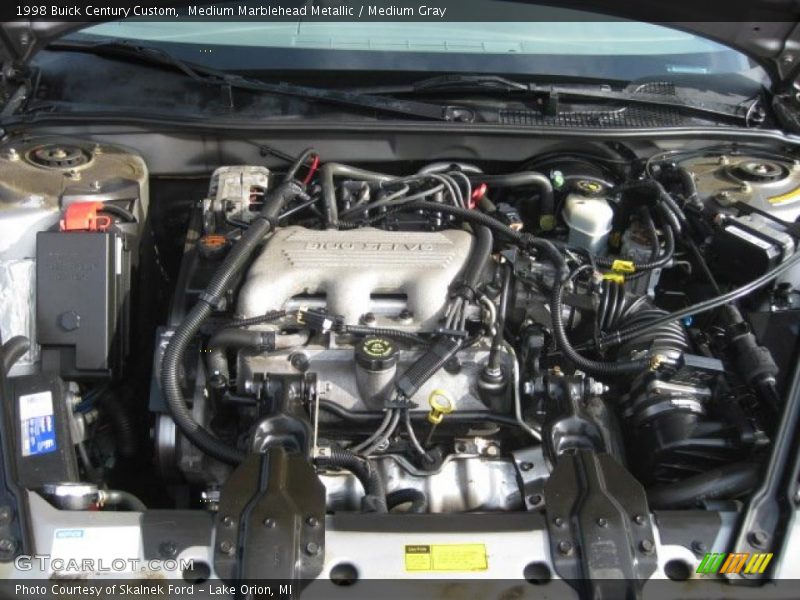 Medium Marblehead Metallic / Medium Gray 1998 Buick Century Custom