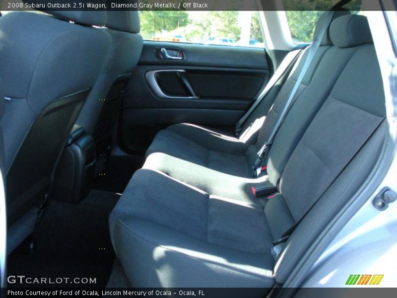 Diamond Gray Metallic / Off Black 2008 Subaru Outback 2.5i Wagon