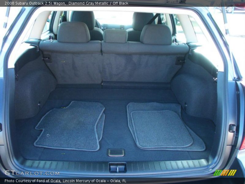 Diamond Gray Metallic / Off Black 2008 Subaru Outback 2.5i Wagon