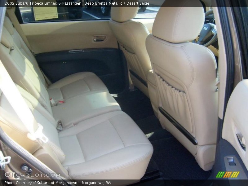 Deep Bronze Metallic / Desert Beige 2009 Subaru Tribeca Limited 5 Passenger
