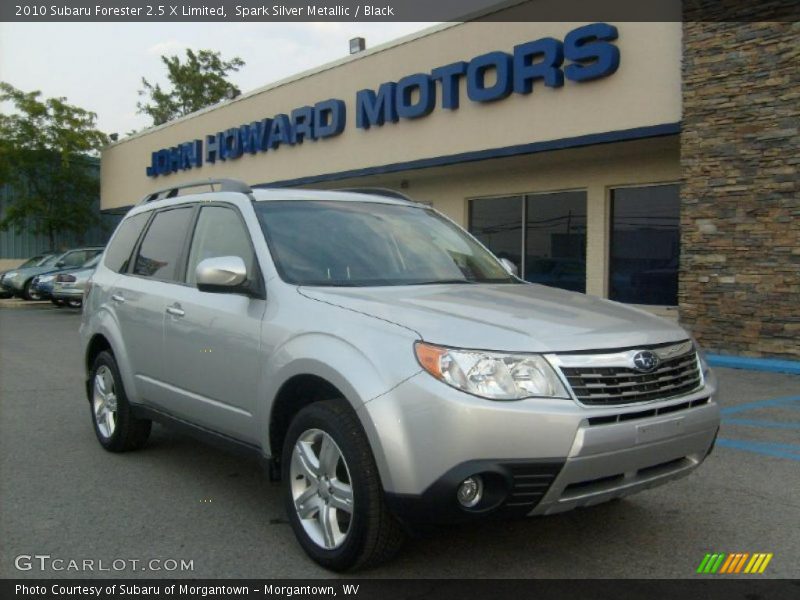 Spark Silver Metallic / Black 2010 Subaru Forester 2.5 X Limited