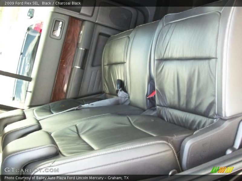 Black / Charcoal Black 2009 Ford Flex SEL