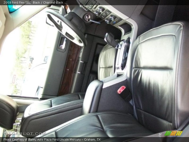 Black / Charcoal Black 2009 Ford Flex SEL