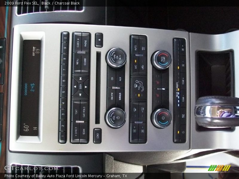 Black / Charcoal Black 2009 Ford Flex SEL