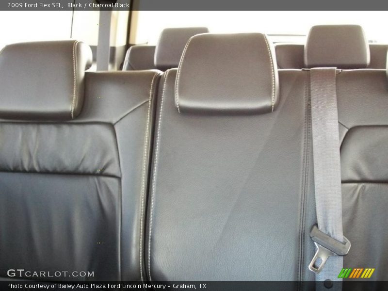 Black / Charcoal Black 2009 Ford Flex SEL