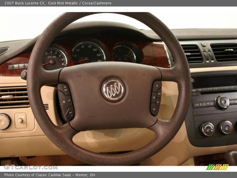 Gold Mist Metallic / Cocoa/Cashmere 2007 Buick Lucerne CX