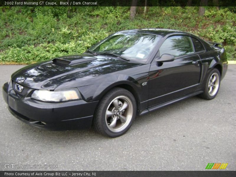 Black / Dark Charcoal 2002 Ford Mustang GT Coupe