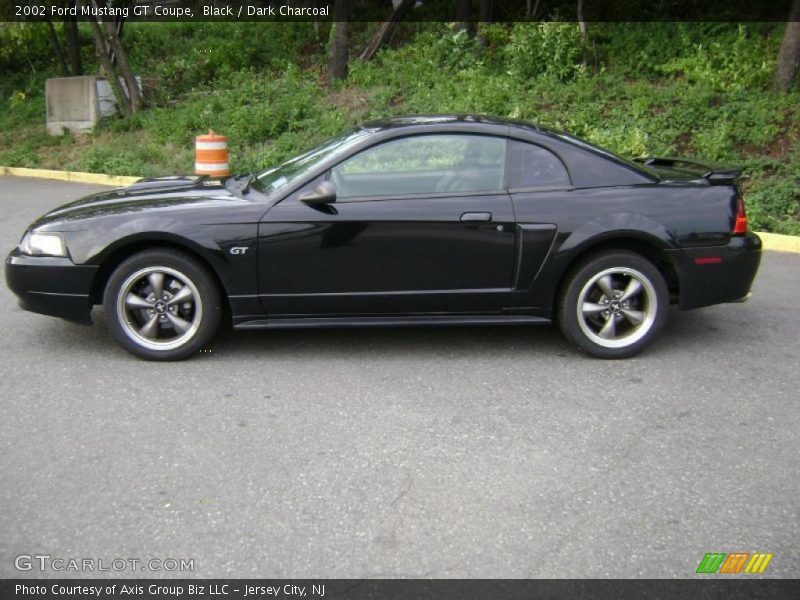 Black / Dark Charcoal 2002 Ford Mustang GT Coupe