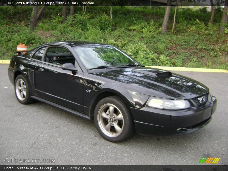 Black / Dark Charcoal 2002 Ford Mustang GT Coupe