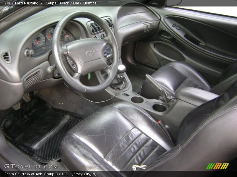 Black / Dark Charcoal 2002 Ford Mustang GT Coupe