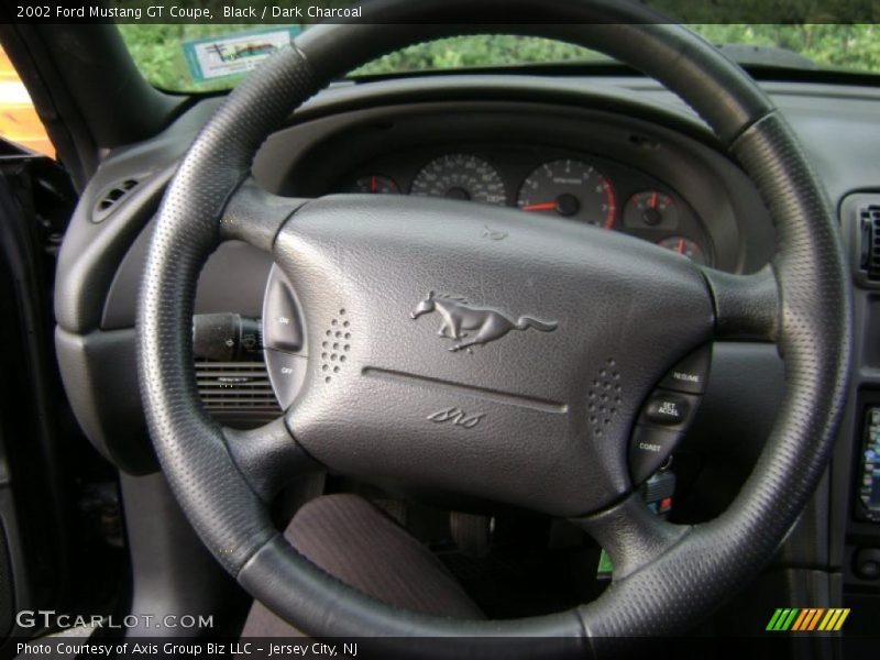 Black / Dark Charcoal 2002 Ford Mustang GT Coupe