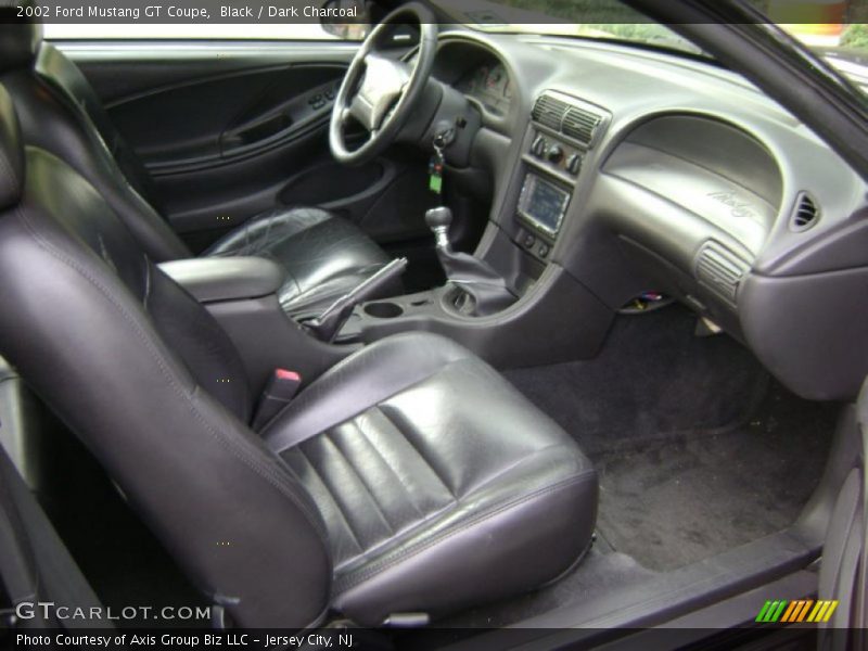 Black / Dark Charcoal 2002 Ford Mustang GT Coupe