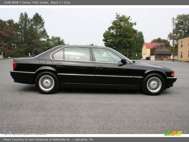 Black II / Grey 1998 BMW 7 Series 740iL Sedan