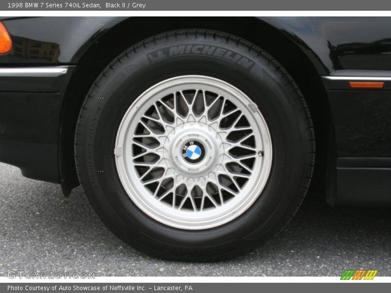 Black II / Grey 1998 BMW 7 Series 740iL Sedan