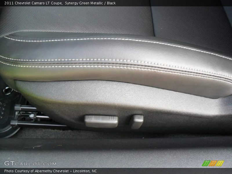 Synergy Green Metallic / Black 2011 Chevrolet Camaro LT Coupe