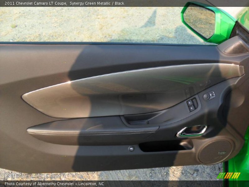 Synergy Green Metallic / Black 2011 Chevrolet Camaro LT Coupe