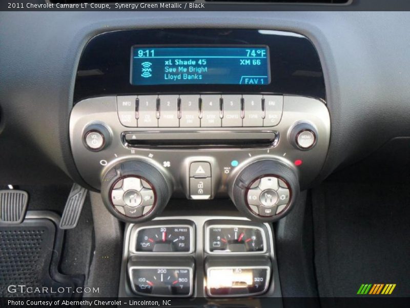 Synergy Green Metallic / Black 2011 Chevrolet Camaro LT Coupe