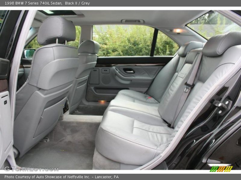 Black II / Grey 1998 BMW 7 Series 740iL Sedan