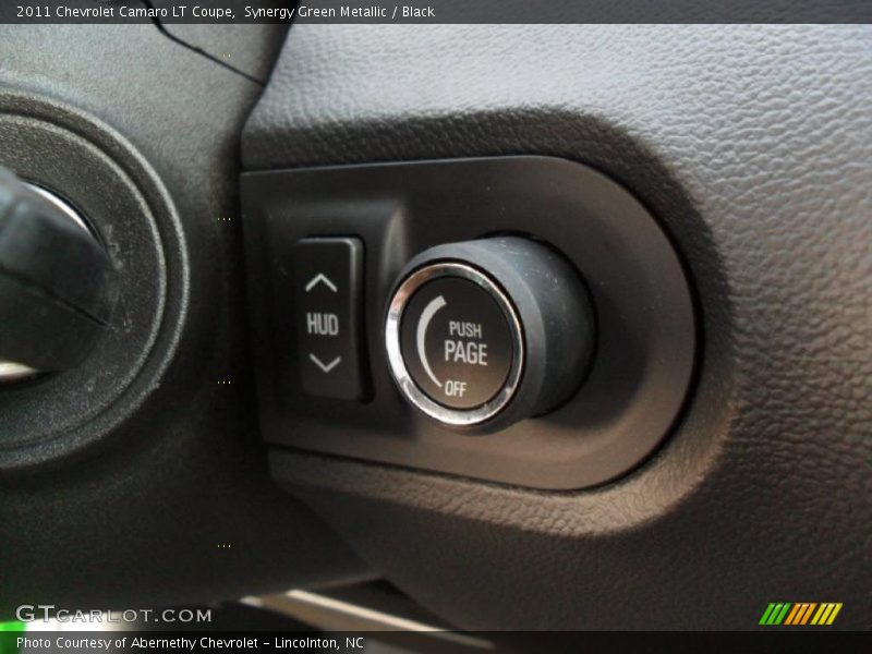 Synergy Green Metallic / Black 2011 Chevrolet Camaro LT Coupe