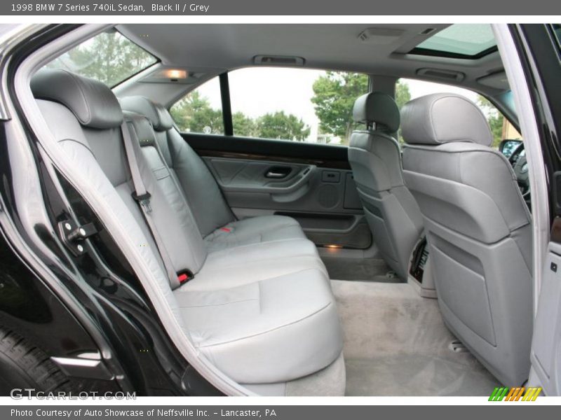 Black II / Grey 1998 BMW 7 Series 740iL Sedan