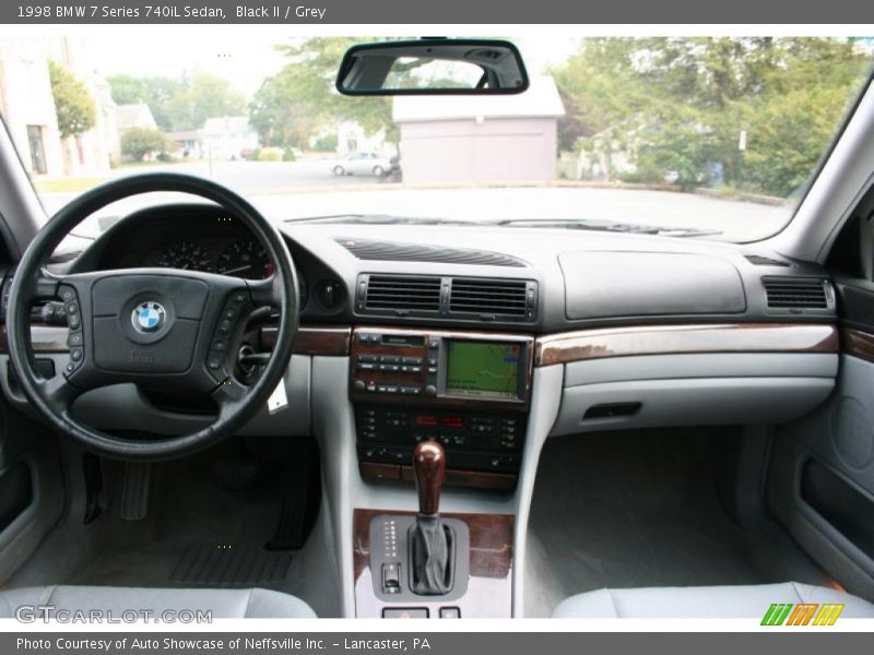 Black II / Grey 1998 BMW 7 Series 740iL Sedan