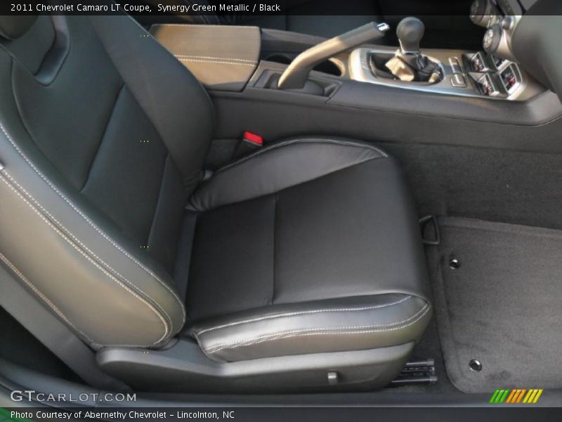 Synergy Green Metallic / Black 2011 Chevrolet Camaro LT Coupe