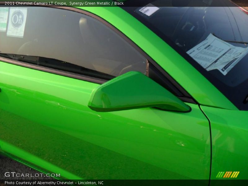 Synergy Green Metallic / Black 2011 Chevrolet Camaro LT Coupe