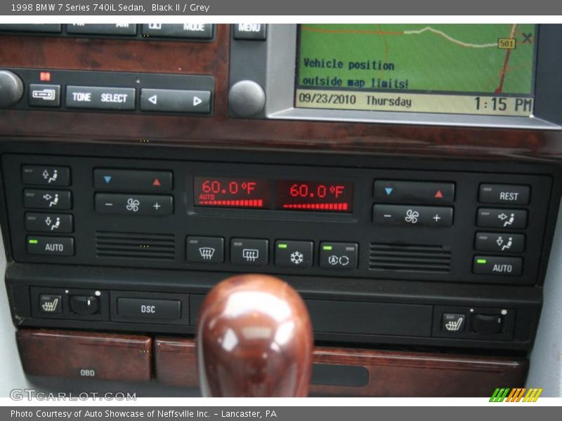 Black II / Grey 1998 BMW 7 Series 740iL Sedan