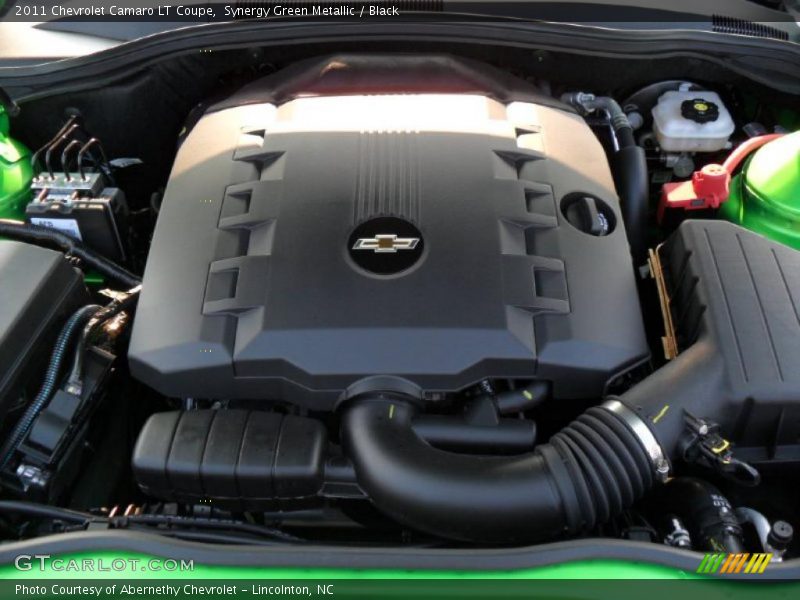 Synergy Green Metallic / Black 2011 Chevrolet Camaro LT Coupe