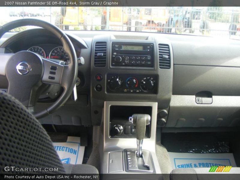 Storm Gray / Graphite 2007 Nissan Pathfinder SE Off-Road 4x4