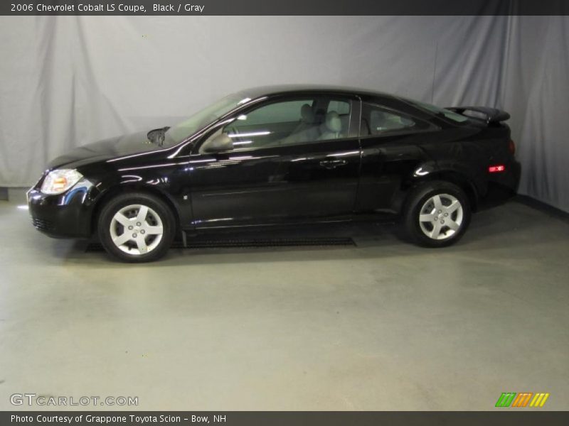 Black / Gray 2006 Chevrolet Cobalt LS Coupe