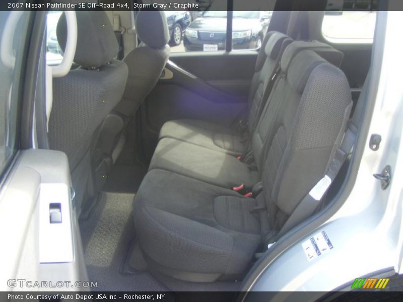 Storm Gray / Graphite 2007 Nissan Pathfinder SE Off-Road 4x4