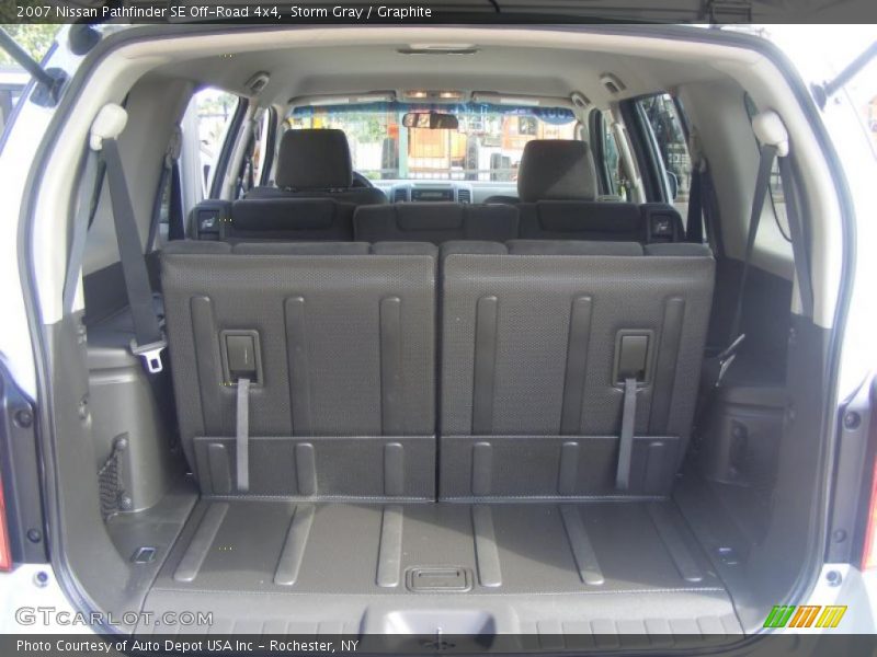 Storm Gray / Graphite 2007 Nissan Pathfinder SE Off-Road 4x4
