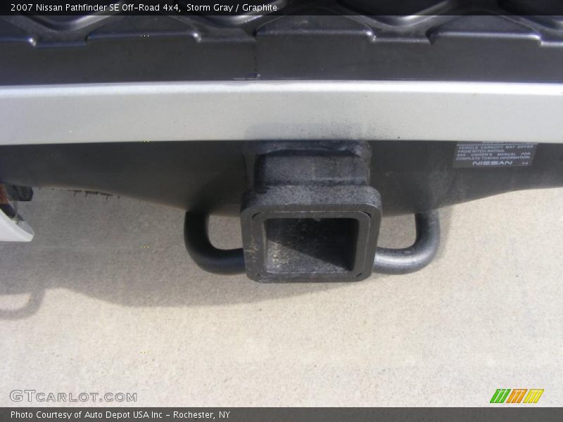 Storm Gray / Graphite 2007 Nissan Pathfinder SE Off-Road 4x4