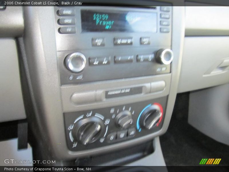 Black / Gray 2006 Chevrolet Cobalt LS Coupe