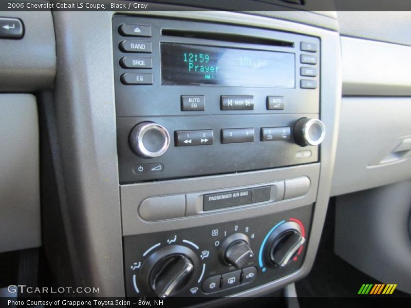 Black / Gray 2006 Chevrolet Cobalt LS Coupe