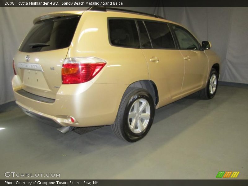 Sandy Beach Metallic / Sand Beige 2008 Toyota Highlander 4WD