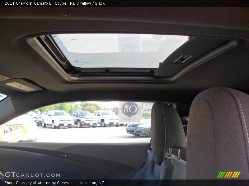 Rally Yellow / Black 2011 Chevrolet Camaro LT Coupe
