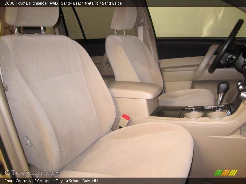 Sandy Beach Metallic / Sand Beige 2008 Toyota Highlander 4WD