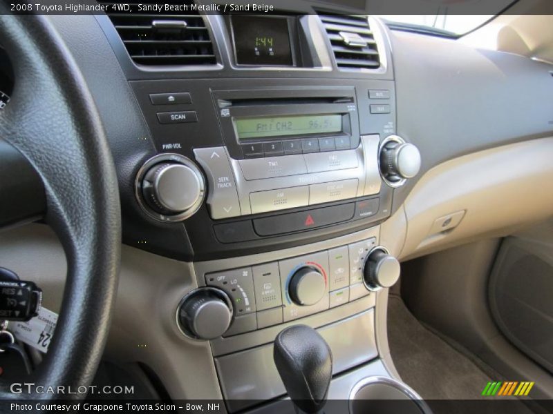 Sandy Beach Metallic / Sand Beige 2008 Toyota Highlander 4WD