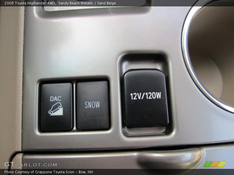 Sandy Beach Metallic / Sand Beige 2008 Toyota Highlander 4WD