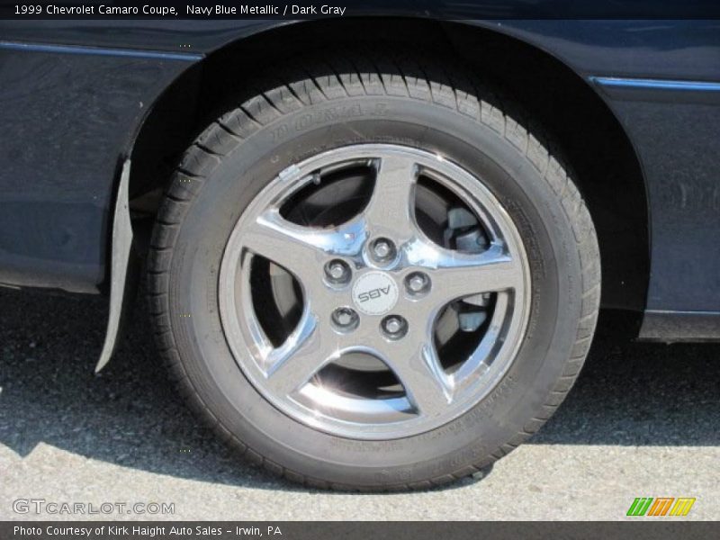 Navy Blue Metallic / Dark Gray 1999 Chevrolet Camaro Coupe