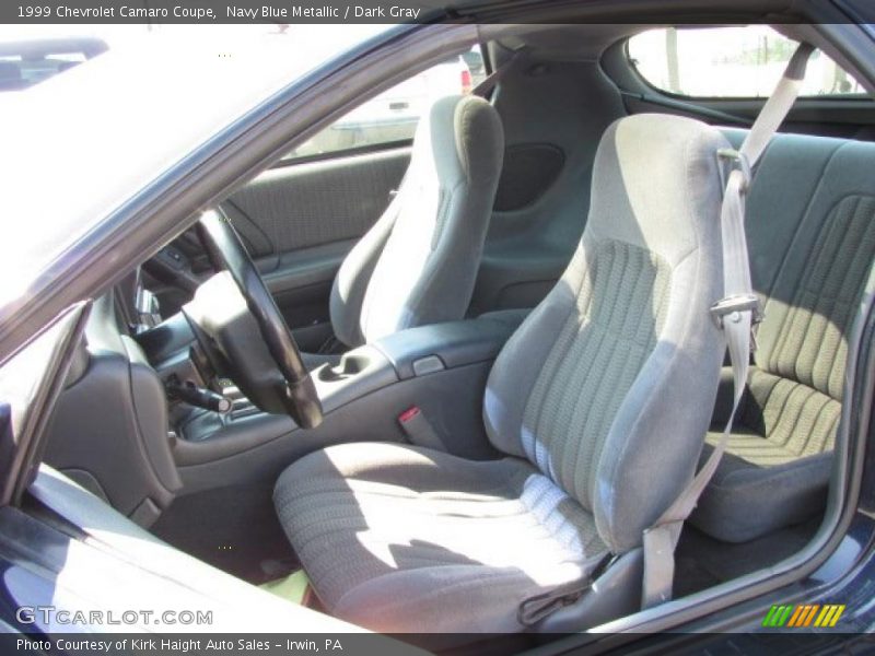 Navy Blue Metallic / Dark Gray 1999 Chevrolet Camaro Coupe