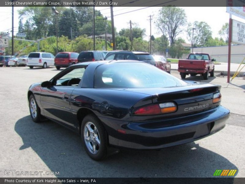 Navy Blue Metallic / Dark Gray 1999 Chevrolet Camaro Coupe