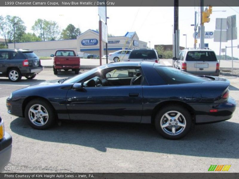 Navy Blue Metallic / Dark Gray 1999 Chevrolet Camaro Coupe