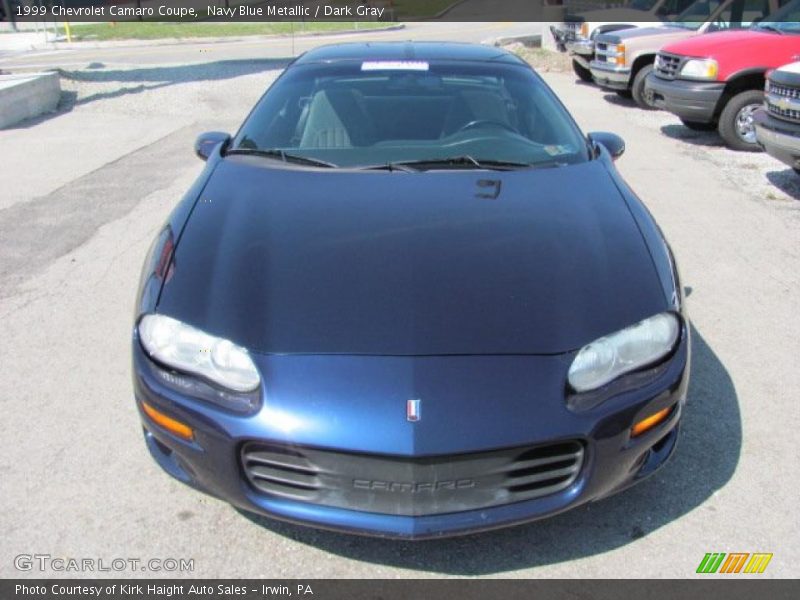 Navy Blue Metallic / Dark Gray 1999 Chevrolet Camaro Coupe